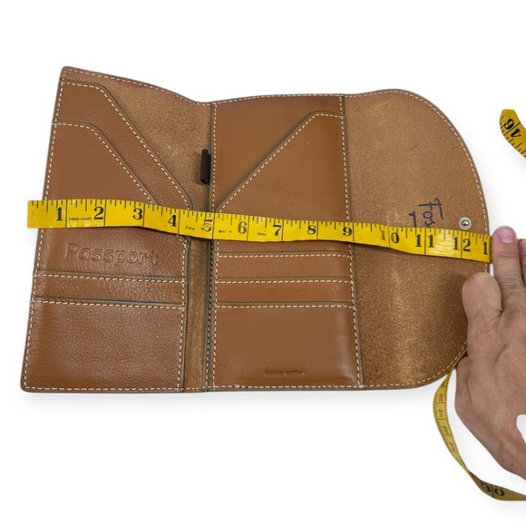 Fossil passport travel wallet. Excellent condition art deco pattern - Picture 4 of 4